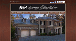 Desktop Screenshot of carriagedoor.com